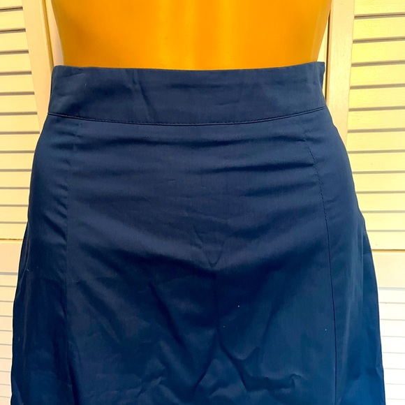 Pretty O.P.T. Size XS blue midi length skirt women NWOT - Picture 2 of 6